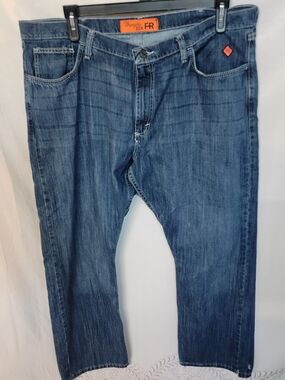 Wrangler FR Mens Relaxed Fit Jeans